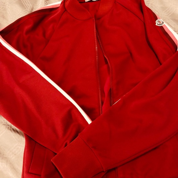 NWT Moncler maglia jacket in red size small - Picture 2 of 6